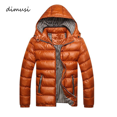 DIMUSI Winter Men Jacket Fashion Cotton Thermal Thick Parkas Male Casual Outwear Windbreaker Hoodies Brand Clothing 5XL - Vintagebrandclothingline