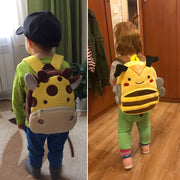 3D Cartoon Plush Children Backpacks Kindergarten Schoolbag Animal Kids Backpack Children School Bags Girls Boys Backpacks Bags - Vintagebrandclothingline