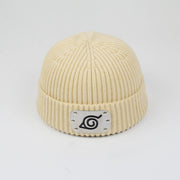 Anime Casual Beanies for Men Women Knitted Winter Hat Solid Color Hip-hop Skullies Hat Unisex Cap - Vintagebrandclothingline