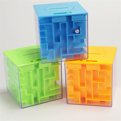 3D Maze Money Box - Vintagebrandclothingline