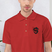 Embroidered Polo Shirt - Vintagebrandclothingline