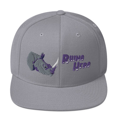 Rhino hero Snapback Hat - Vintagebrandclothingline