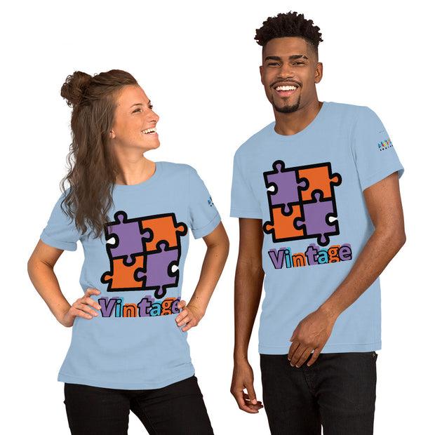 Autism Awareness Short-Sleeve Unisex T-Shirt - Vintagebrandclothingline
