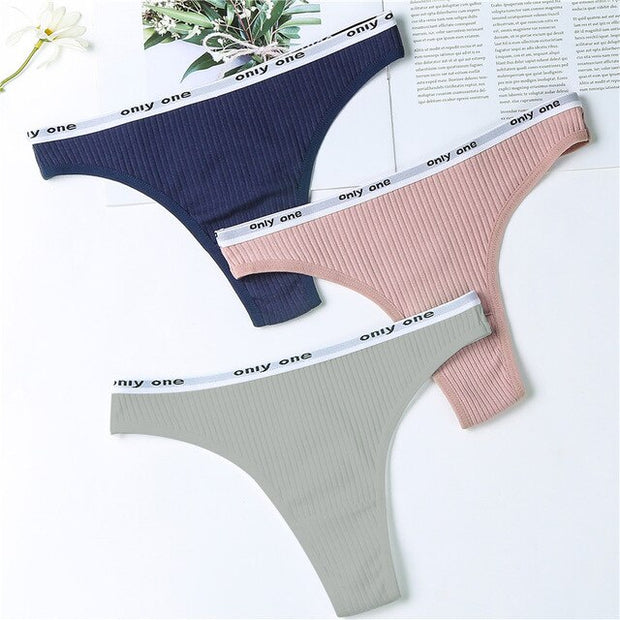 Cotton G-String Thong Panties - Vintagebrandclothingline