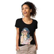 Women’s pop up Style  organic t-shirt