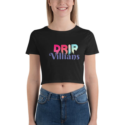 Drip Villians Women’s Crop Tee - Vintagebrandclothingline